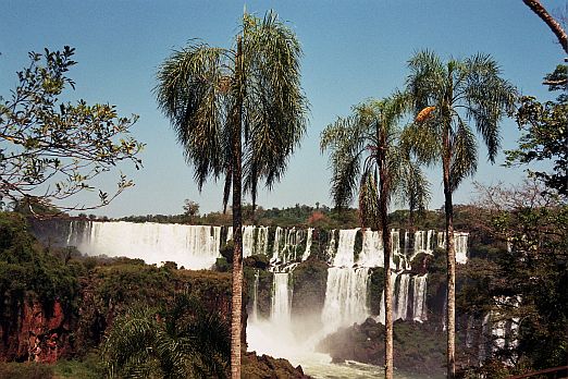 Vodopády Iguazu z argentinské strany