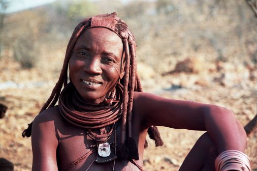 Příslušnice kmene Himba